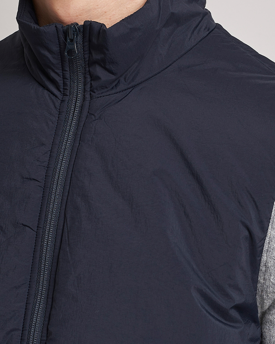 Herre | Veste | NN07 | Verve Padded Waistcoat Navy Blue