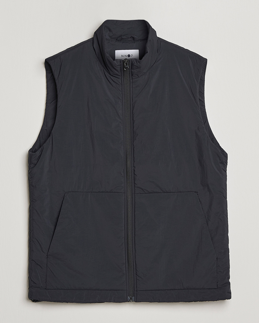 Herre | Jakker | NN07 | Verve Padded Waistcoat Black