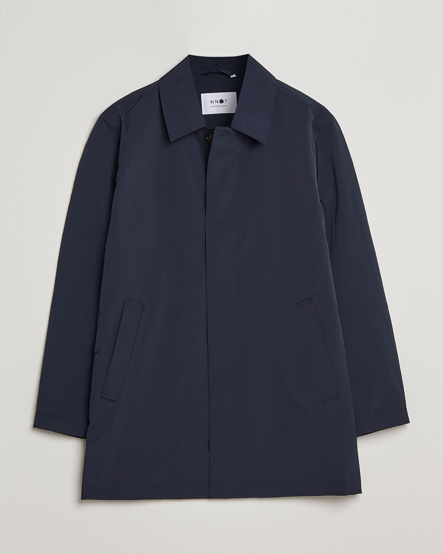 Herre | Jakker | NN07 | Kim Waterproof Car Coat Navy Blue