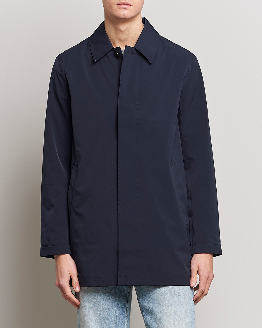 Herre | Jakker | NN07 | Kim Waterproof Car Coat Navy Blue
