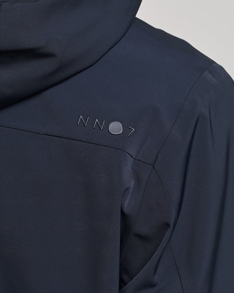 Herre | Jakker | NN07 | Beck Waterproof Field Jacket Navy Blue