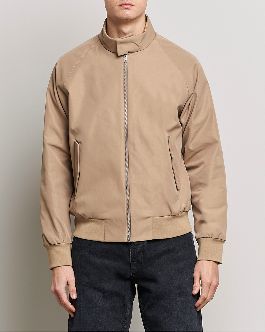 Herre | Jakker | NN07 | Dawson Light Harrington Jacket Khaki