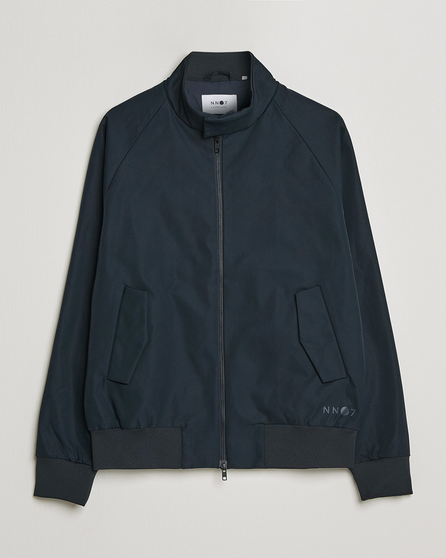 Herre | Jakker | NN07 | Dawson Light Harrington Jacket Navy Blue