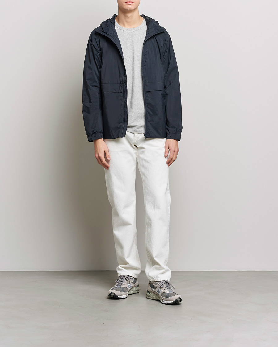 Herre | Jakker | NN07 | Niles Packable Jacket Navy Blue