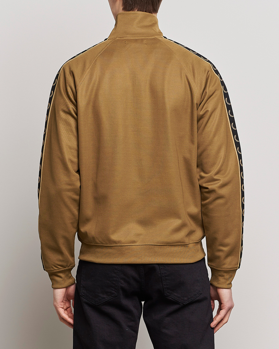 Herre | Trøjer | Fred Perry | Taped Track Jacket Shaded Stone