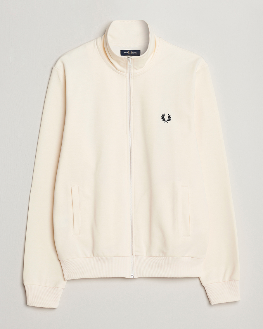 Herre | Trøjer | Fred Perry | Track Jacket Ecru