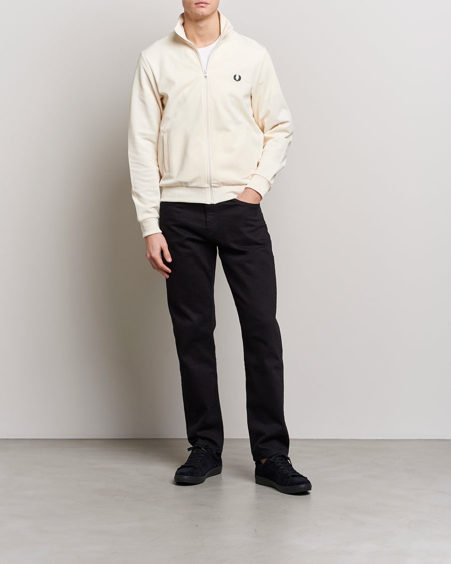 Herre | Trøjer | Fred Perry | Track Jacket Ecru