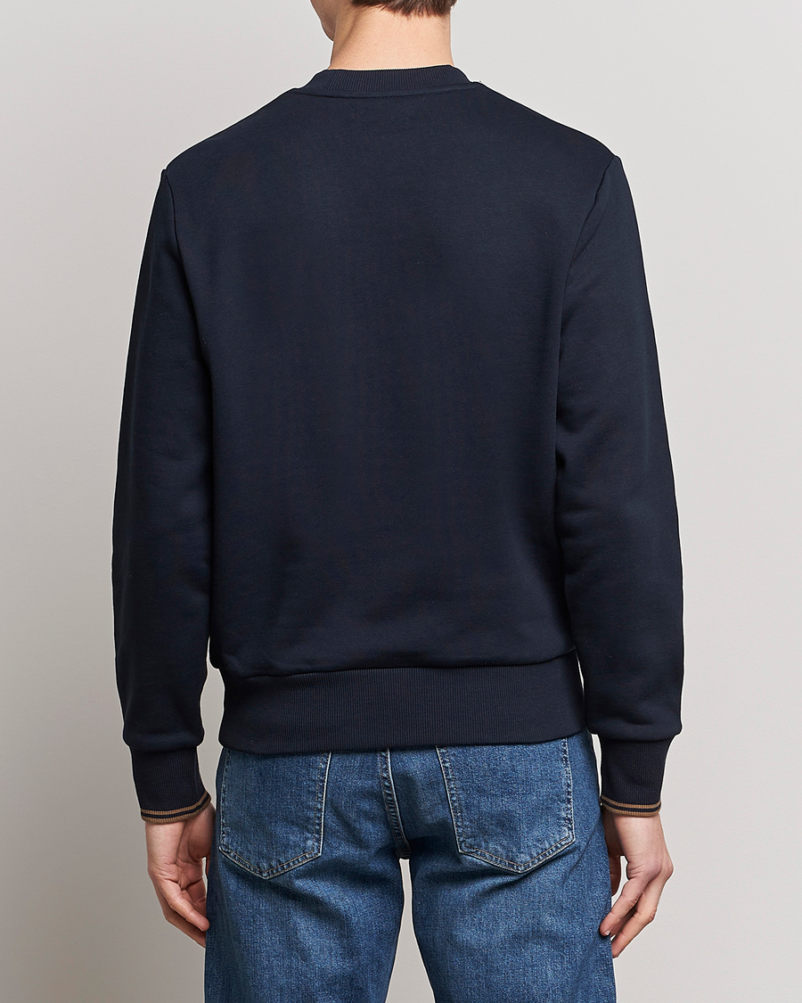 Herre | Trøjer | Fred Perry | Crew Neck Sweatshirt Navy
