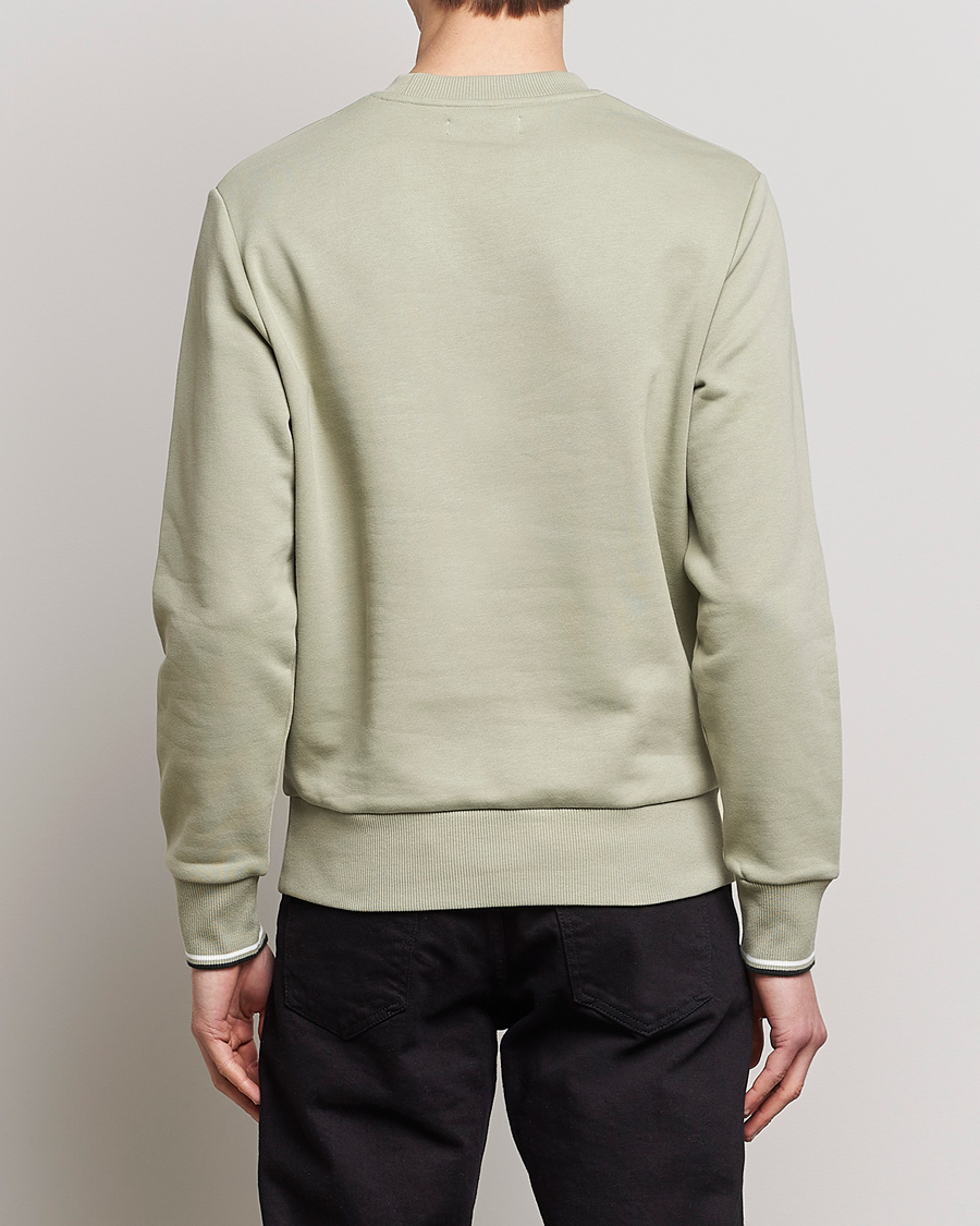 Herre | Trøjer | Fred Perry | Crew Neck Sweatshirt Sea Gras