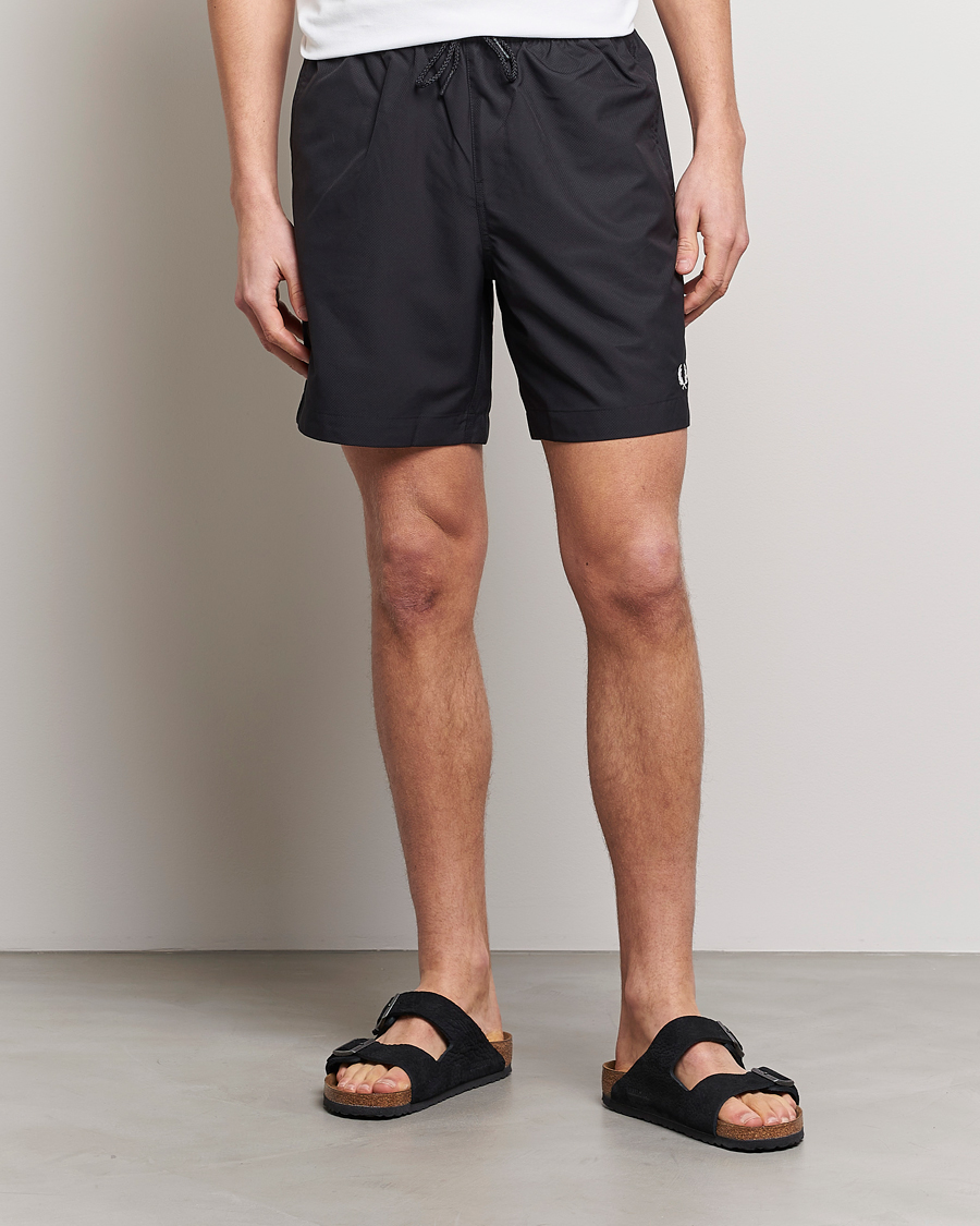 Herre | Badebukser | Fred Perry | Classic Swimshorts Black