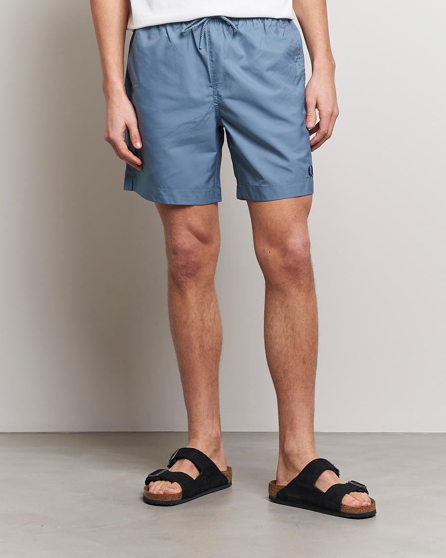 Herre | Badebukser | Fred Perry | Classic Swimshorts Ash Blue