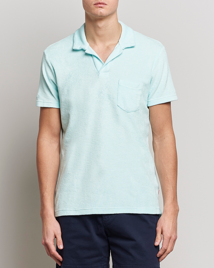 Herre | Polotrøjer | Orlebar Brown | Terry Polo Clear Sky