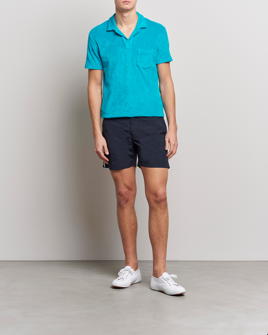 Herre | Polotrøjer | Orlebar Brown | Terry Polo Crystal Sea