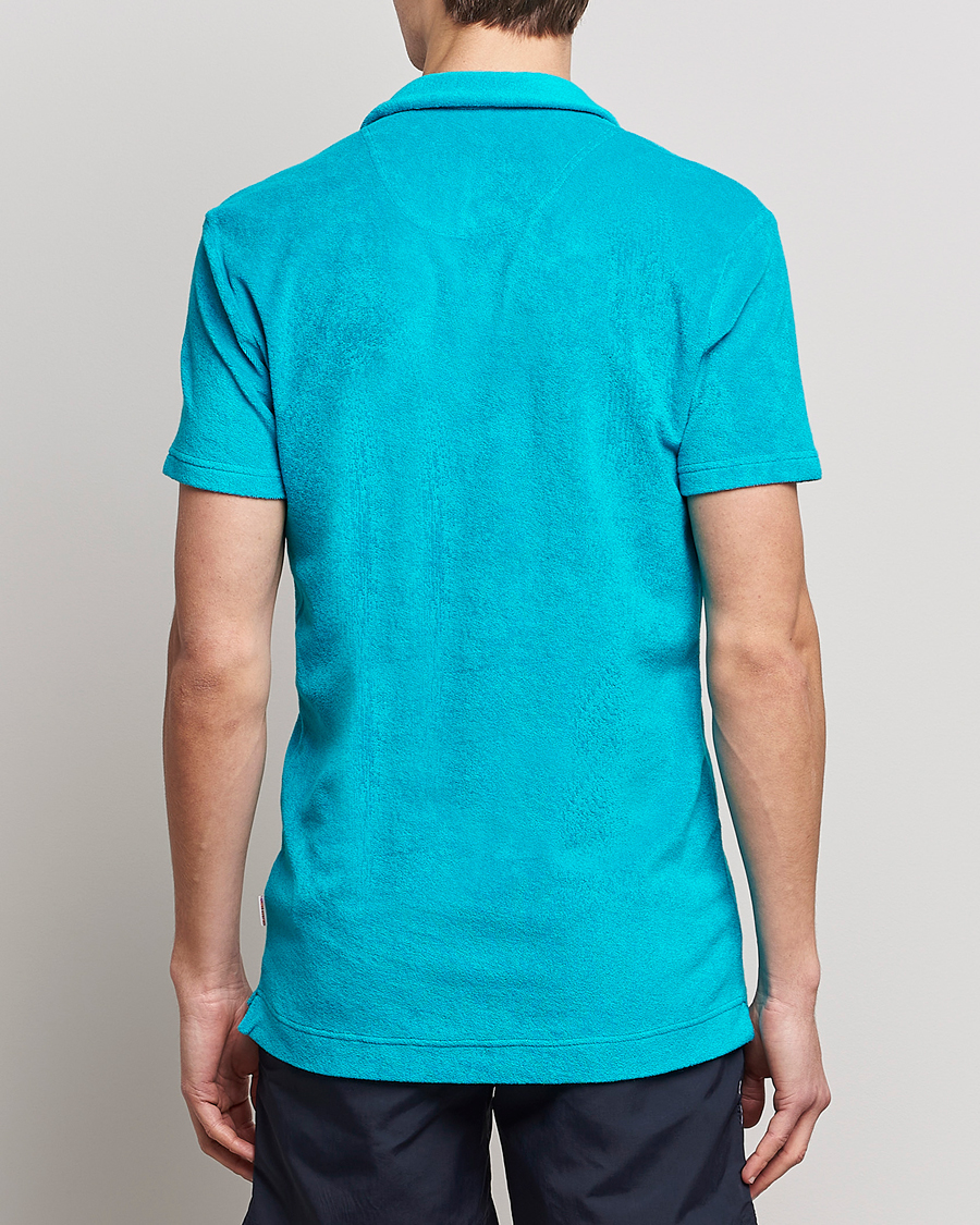 Herre | Polotrøjer | Orlebar Brown | Terry Polo Crystal Sea