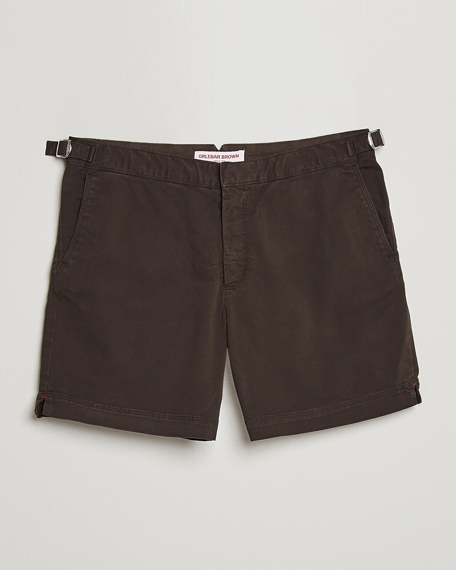 Herre | Shorts | Orlebar Brown | Bulldog Cotton Stretch Twill Shorts Truffle