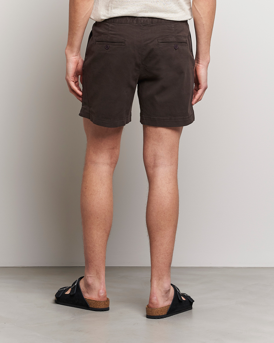 Herre | Shorts | Orlebar Brown | Bulldog Cotton Stretch Twill Shorts Truffle