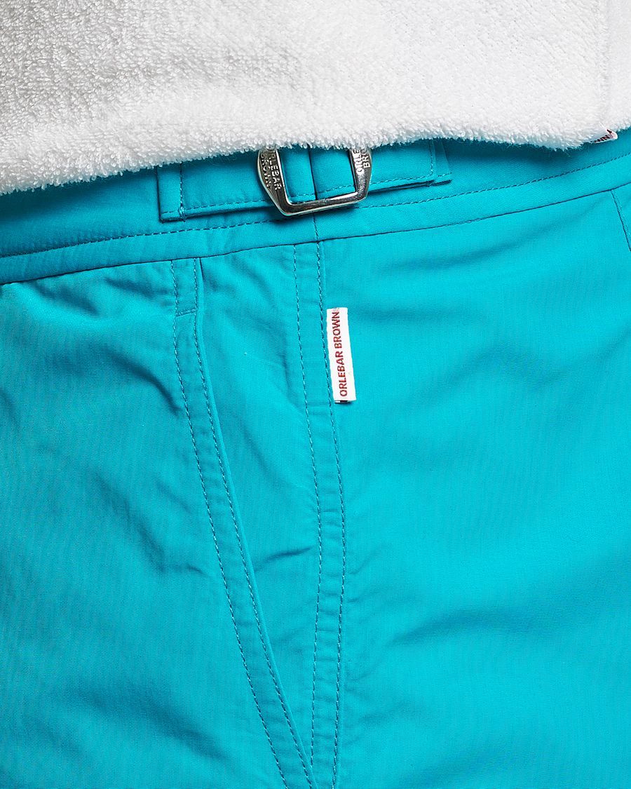 Herre | Badebukser | Orlebar Brown | Bulldog II Medium Length Swim Shorts Crystal Sea
