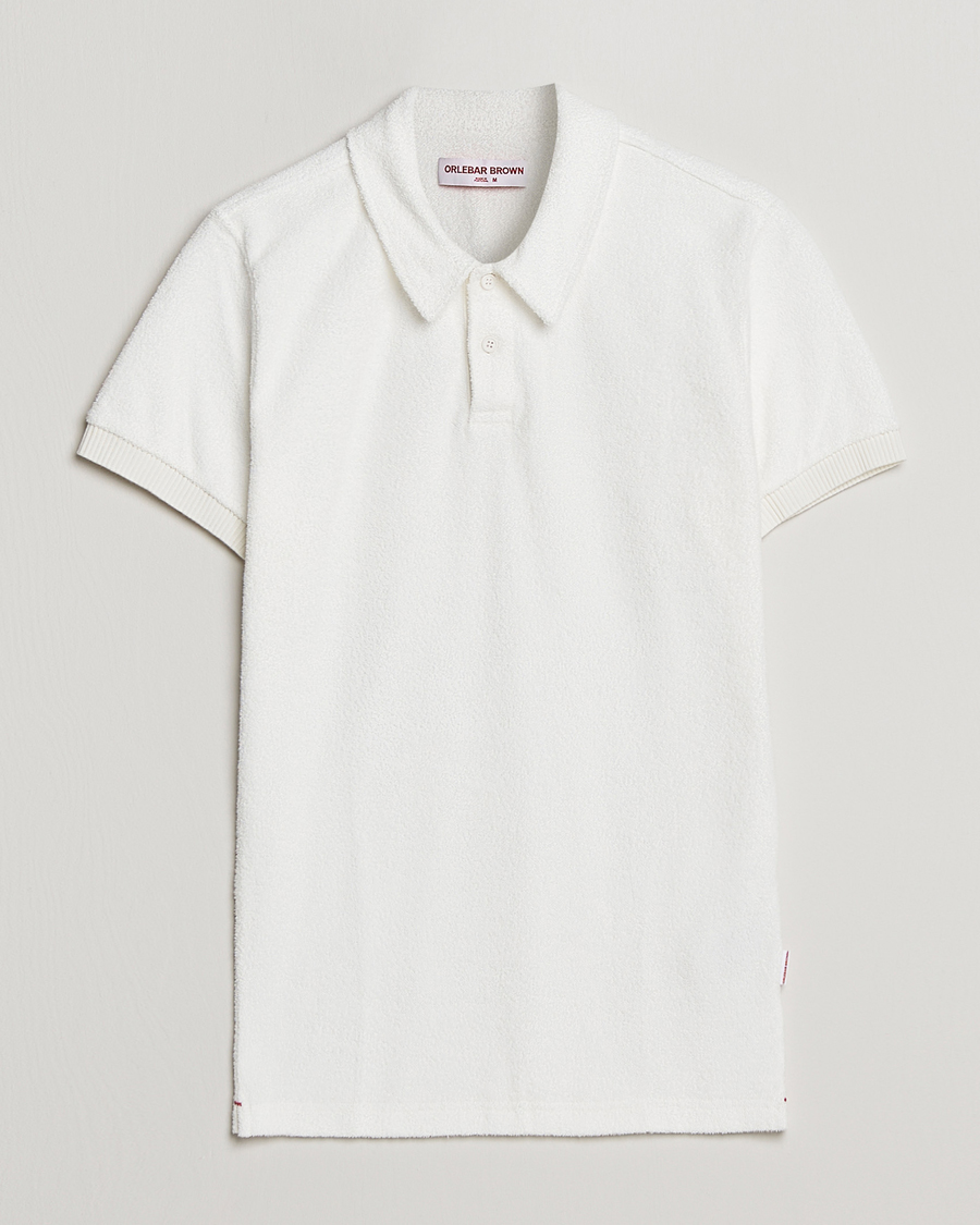 Herre | Polotrøjer | Orlebar Brown | Lorenzo Cotton Terry Polo Cloud