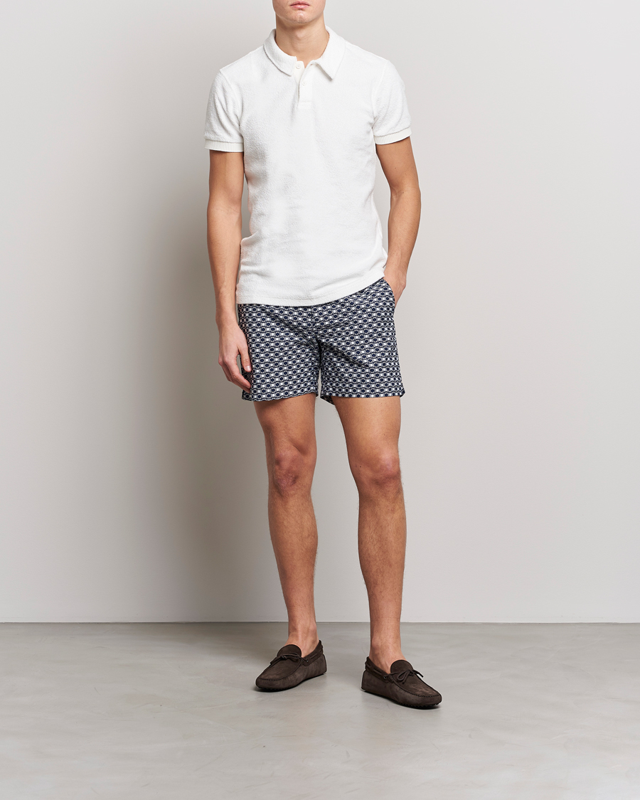 Herre | Polotrøjer | Orlebar Brown | Lorenzo Cotton Terry Polo Cloud