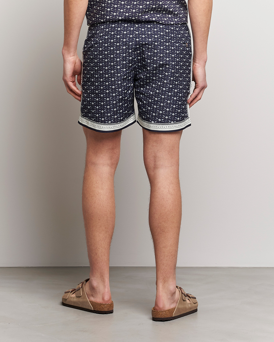 Herre | Badebukser | Orlebar Brown | Bulldog Bandana Recycled Swimshorts Dark Sapphire