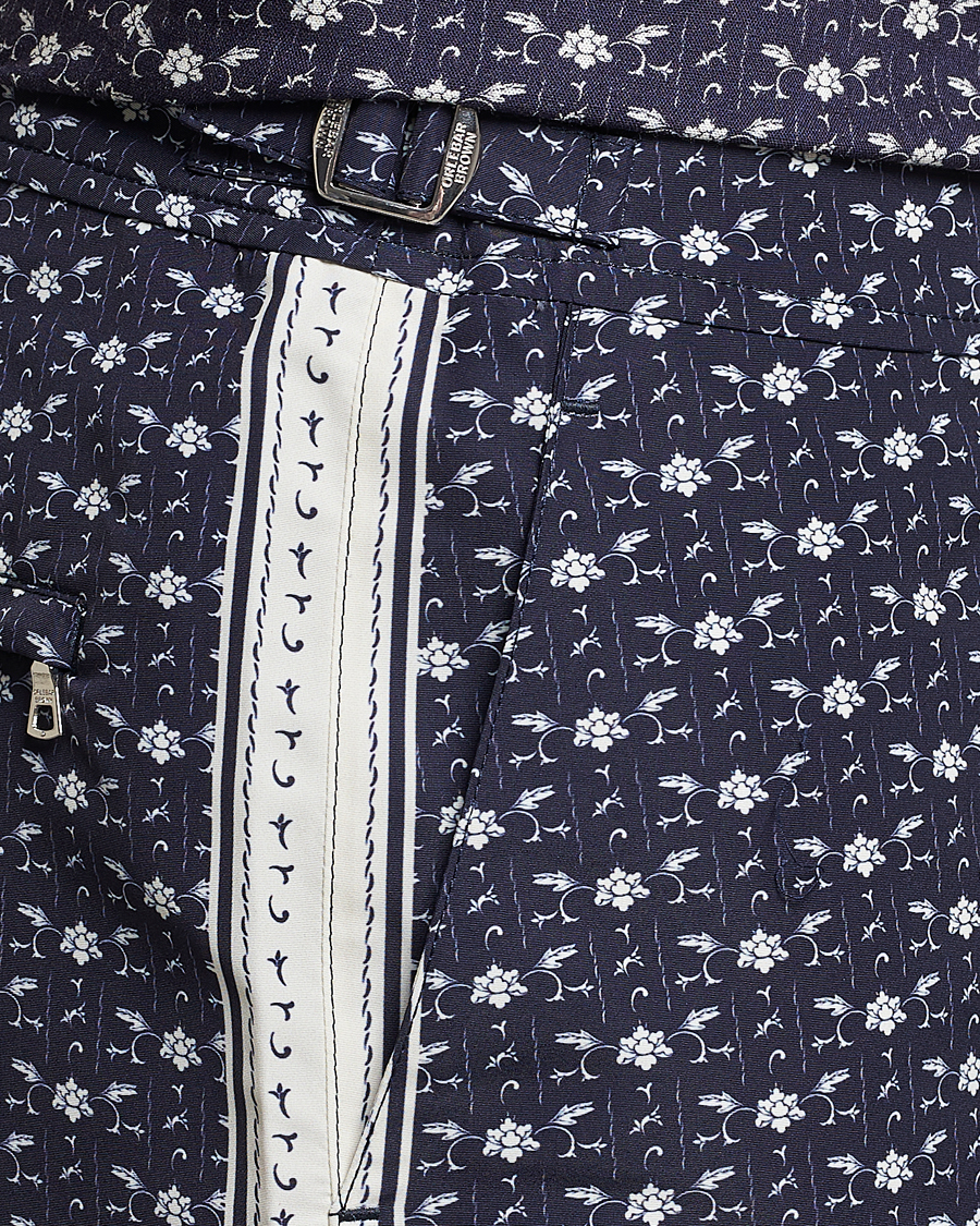 Herre | Badebukser | Orlebar Brown | Bulldog Bandana Recycled Swimshorts Dark Sapphire