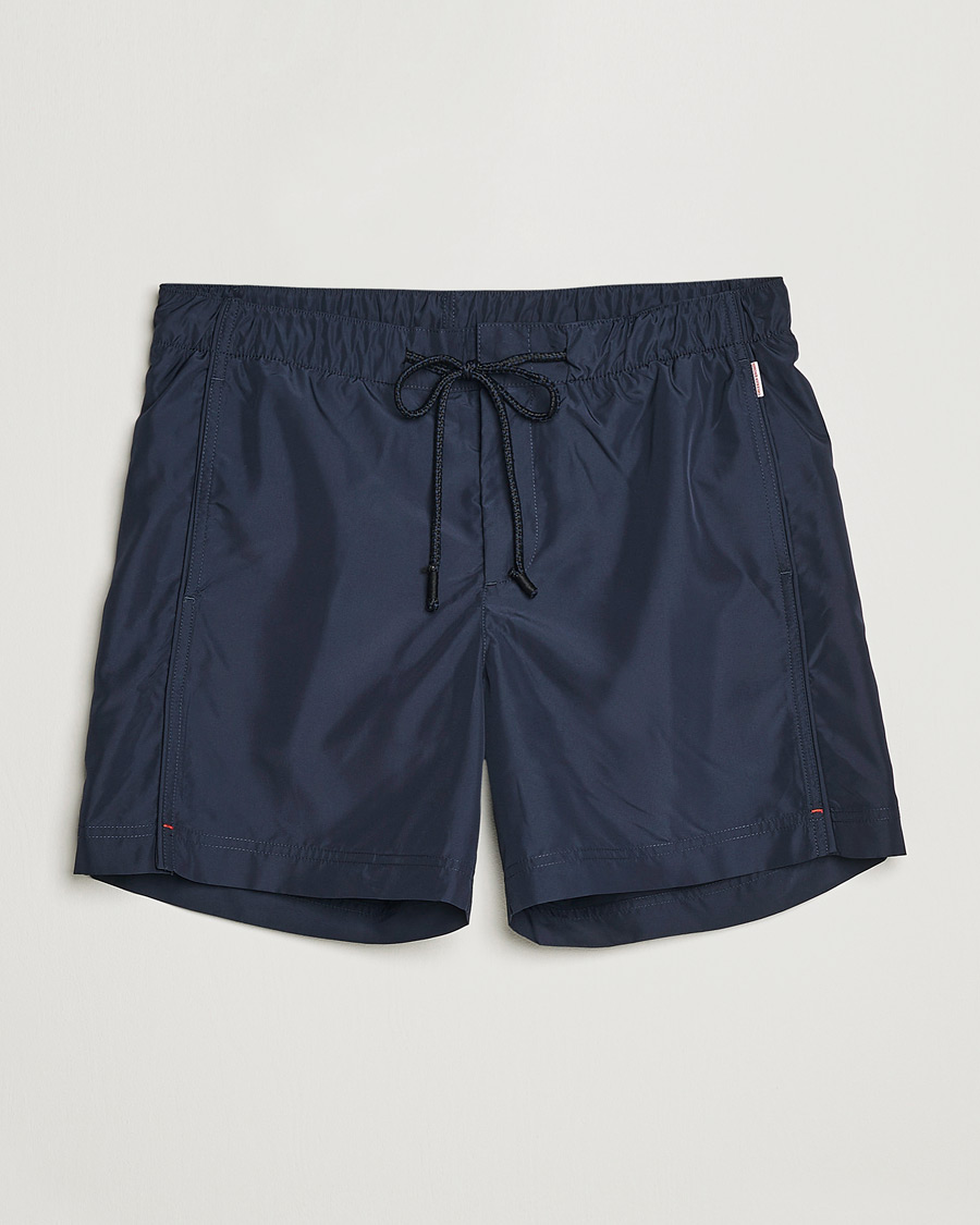 Herre | Badebukser | Orlebar Brown | Bulldog Drawcord Solid Swimshorts Night Iris