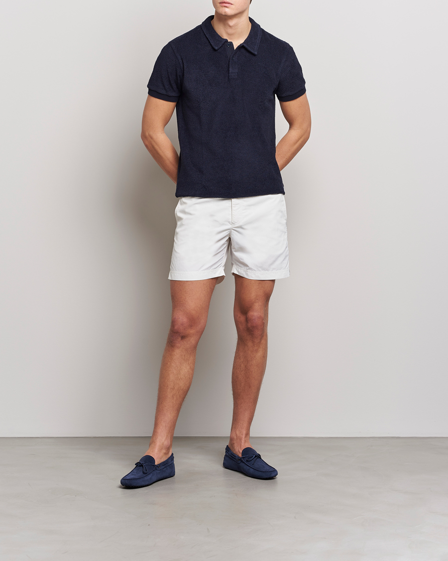 Herre | Badebukser | Orlebar Brown | Bulldog Tape Insert Swimshorts Sea Mist