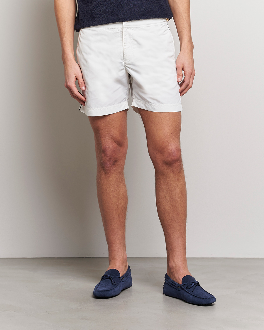 Herre | Badebukser | Orlebar Brown | Bulldog Tape Insert Swimshorts Sea Mist