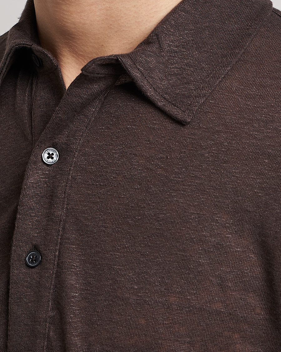 Herre | Polotrøjer | Orlebar Brown | Sebastian Linen Polo Truffle