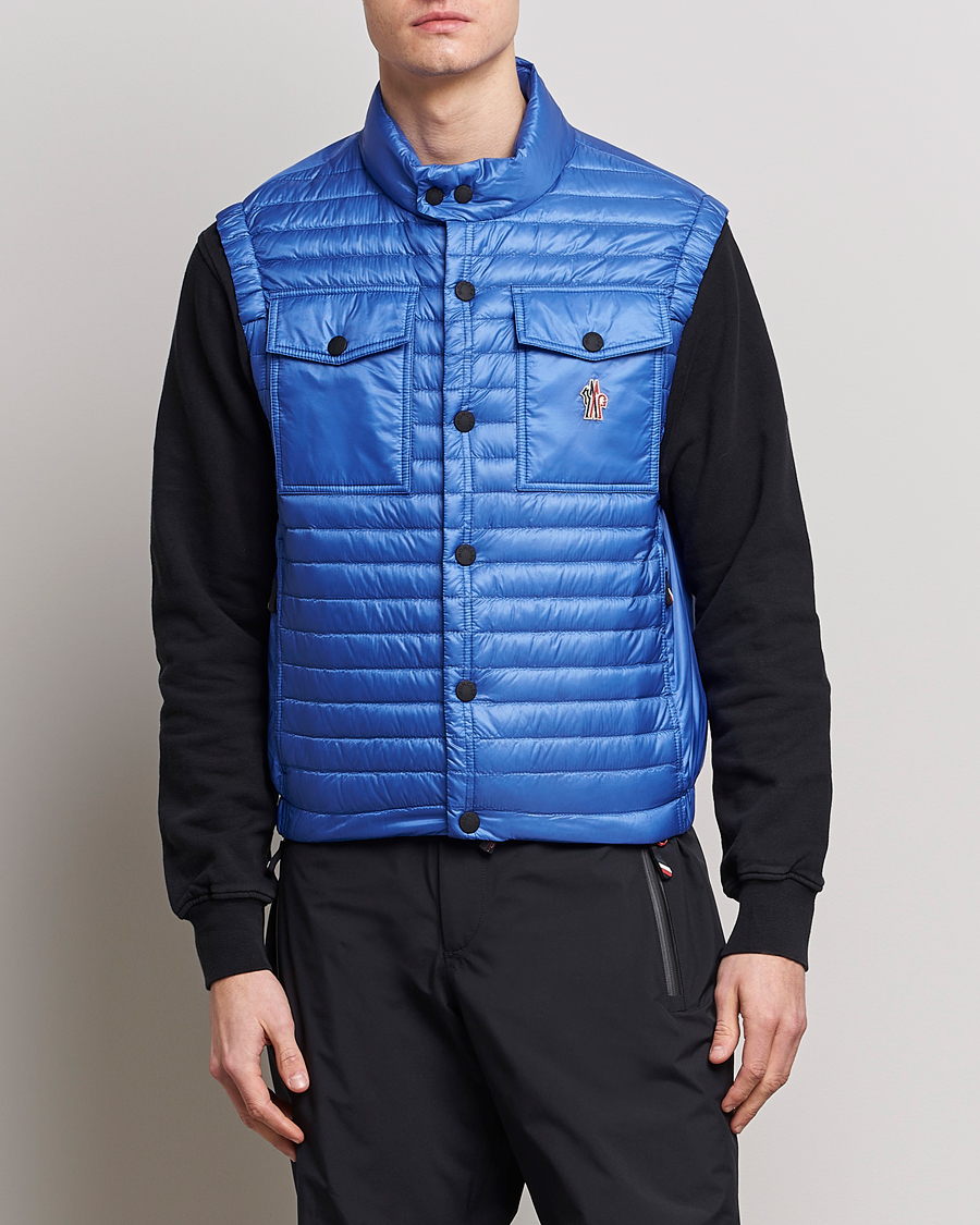 Herre | Moncler | Moncler Grenoble | Ollon Padded Vest Clear Blue