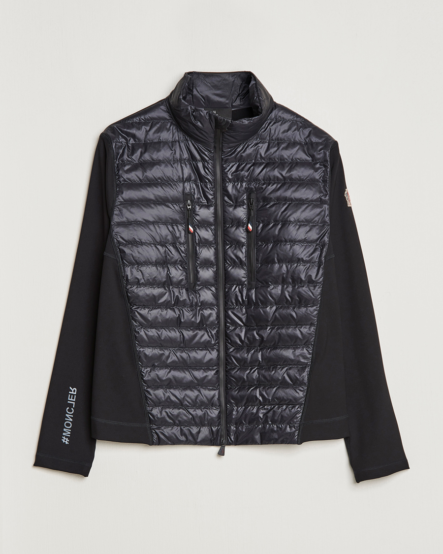 Herre | Trøjer | Moncler Grenoble | Padded Zip Cardigan Black