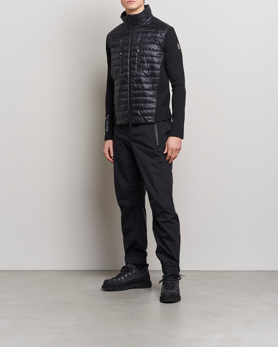 Herre | Trøjer | Moncler Grenoble | Padded Zip Cardigan Black