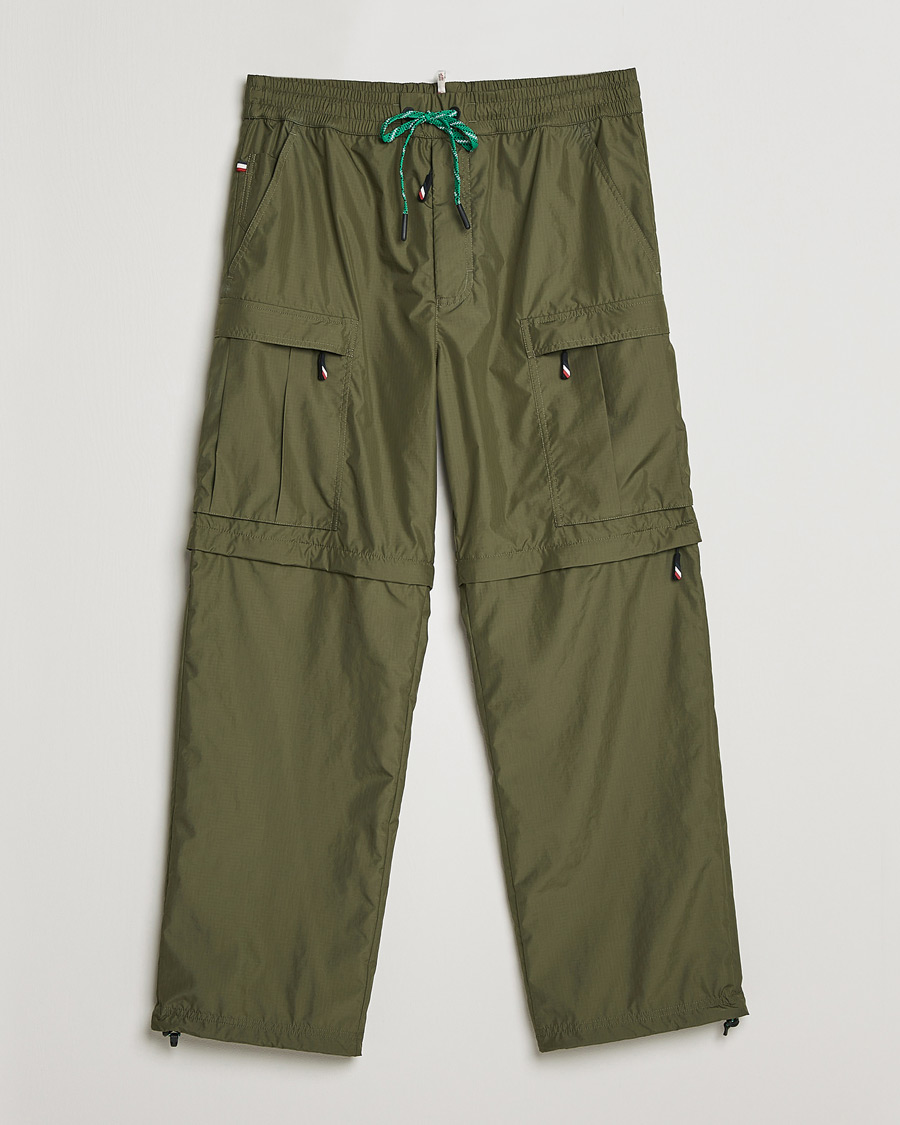 Herre |  | Moncler Grenoble | Zip Off Cargo Pants Military Green