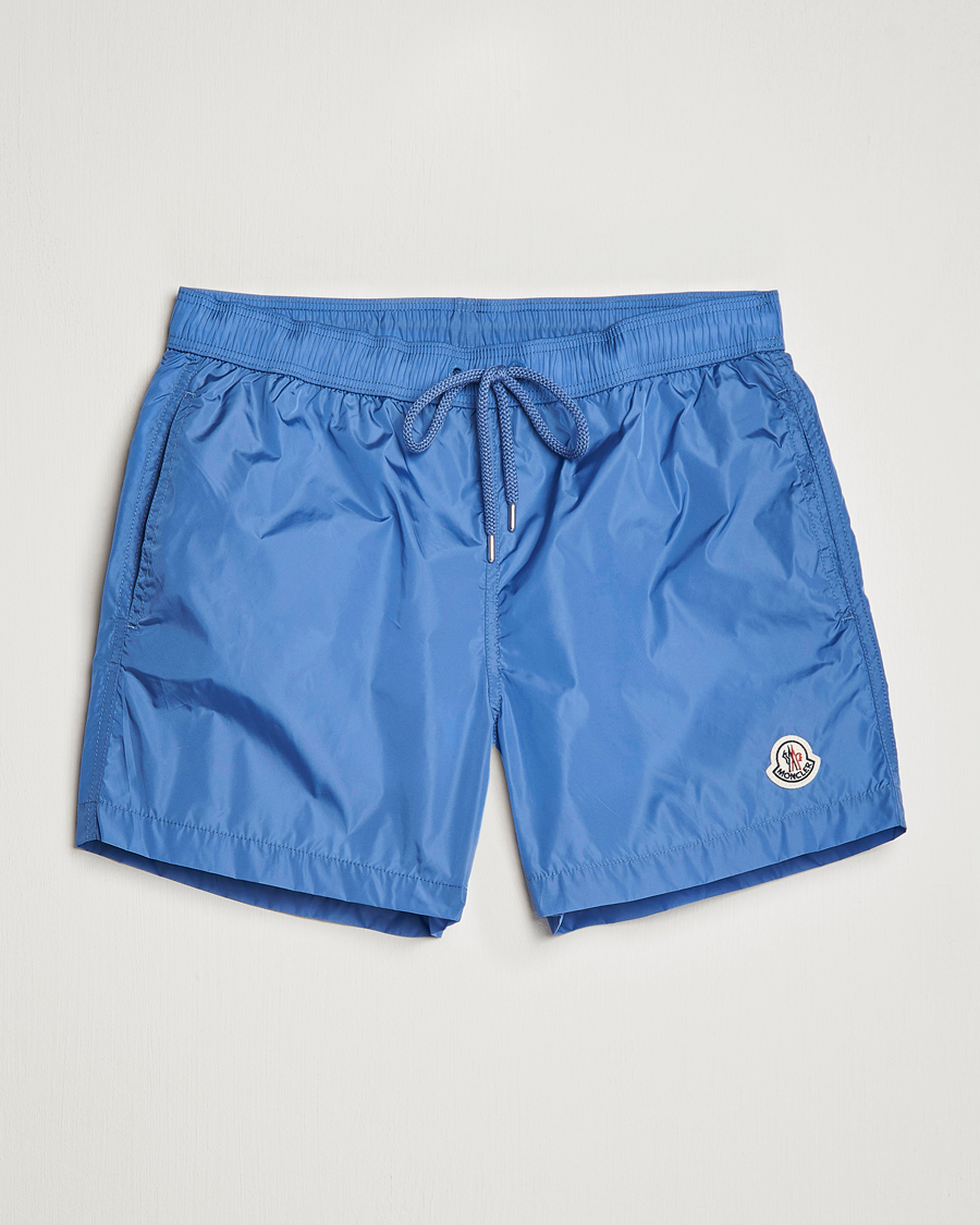 Herre | Badebukser | Moncler | Nylon Swim Trunks Light Blue