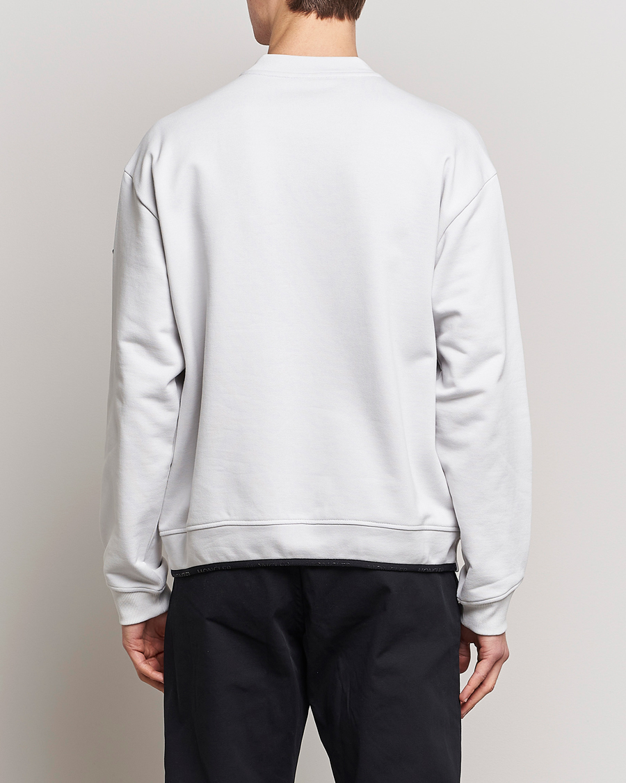 Herre | Trøjer | Moncler | Lettering Logo Sweatshirt White