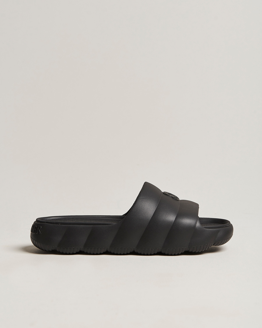Herre | Moncler Lilo Slides Black | Moncler | Lilo Slides Black