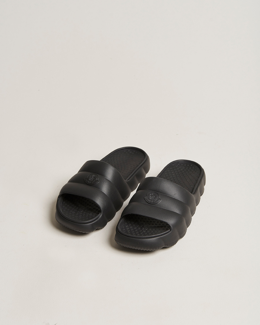 Herre | Moncler Lilo Slides Black | Moncler | Lilo Slides Black