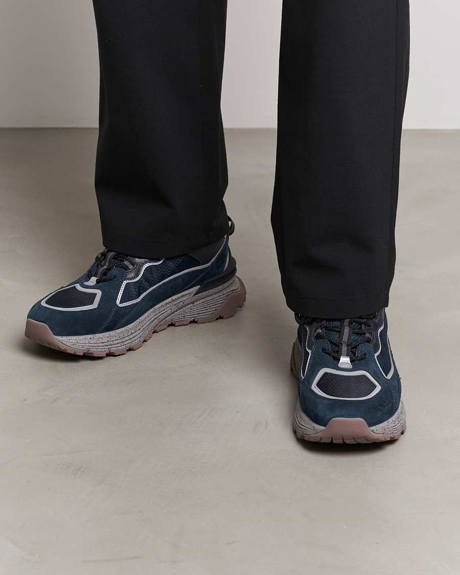 Herre | Moncler Lite Runner Sneakers Navy | Moncler | Lite Runner Sneakers Navy