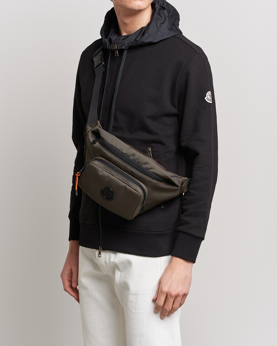 Herre | Moncler Durance Belt Bag Olive | Moncler | Durance Belt Bag Olive