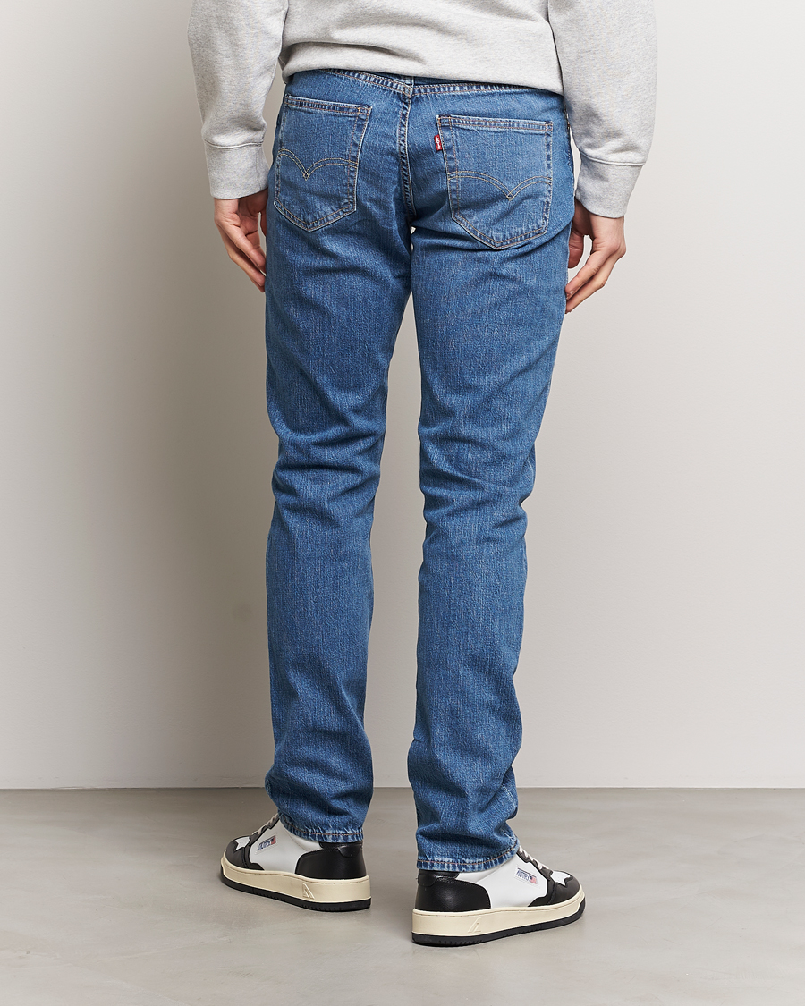 Fyrretræ Genveje Cosmic Levi's 511 Slim Fit Stretch Jeans Dark Indigo Worn In - CareOfCarl.dk