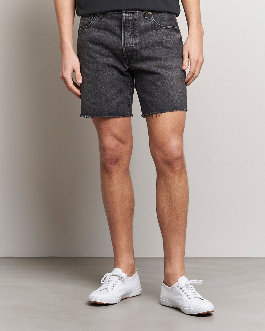 Herre | Shorts | Levi's | 501 93 Denim Shorts Black Worn In