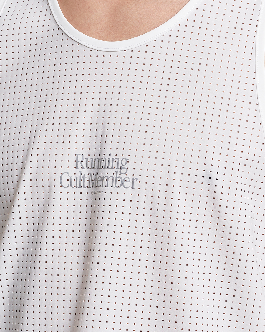 Herre | T-Shirts | Satisfy | Space-O Singlet White