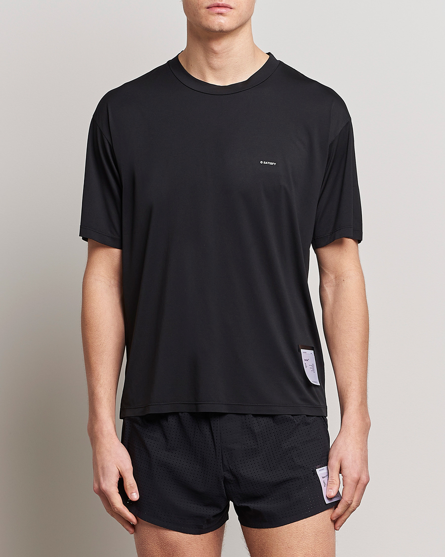 Herre | T-Shirts | Satisfy | AuraLite T-Shirt Black