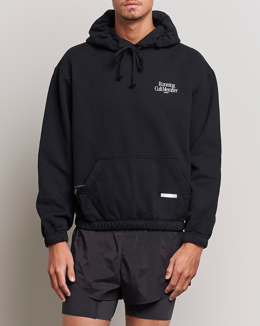 Herre | Hættetrøjer | Satisfy | SoftShell Hoodie Black