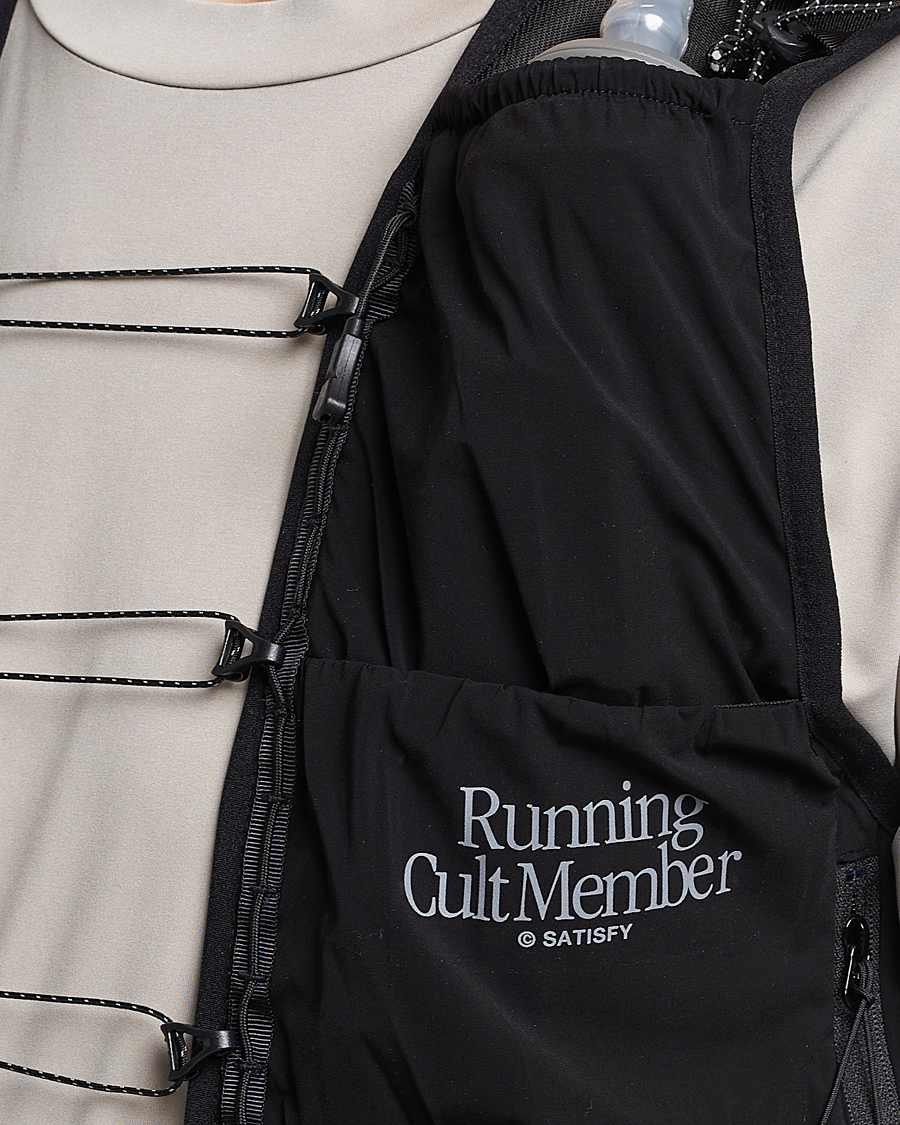 Herre | Satisfy Justice Cordura Hydration Vest Black | Satisfy | Justice Cordura Hydration Vest Black