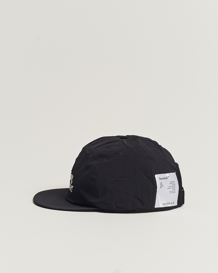 Herre | Satisfy PeaceShell Running Cap Black | Satisfy | PeaceShell Running Cap Black