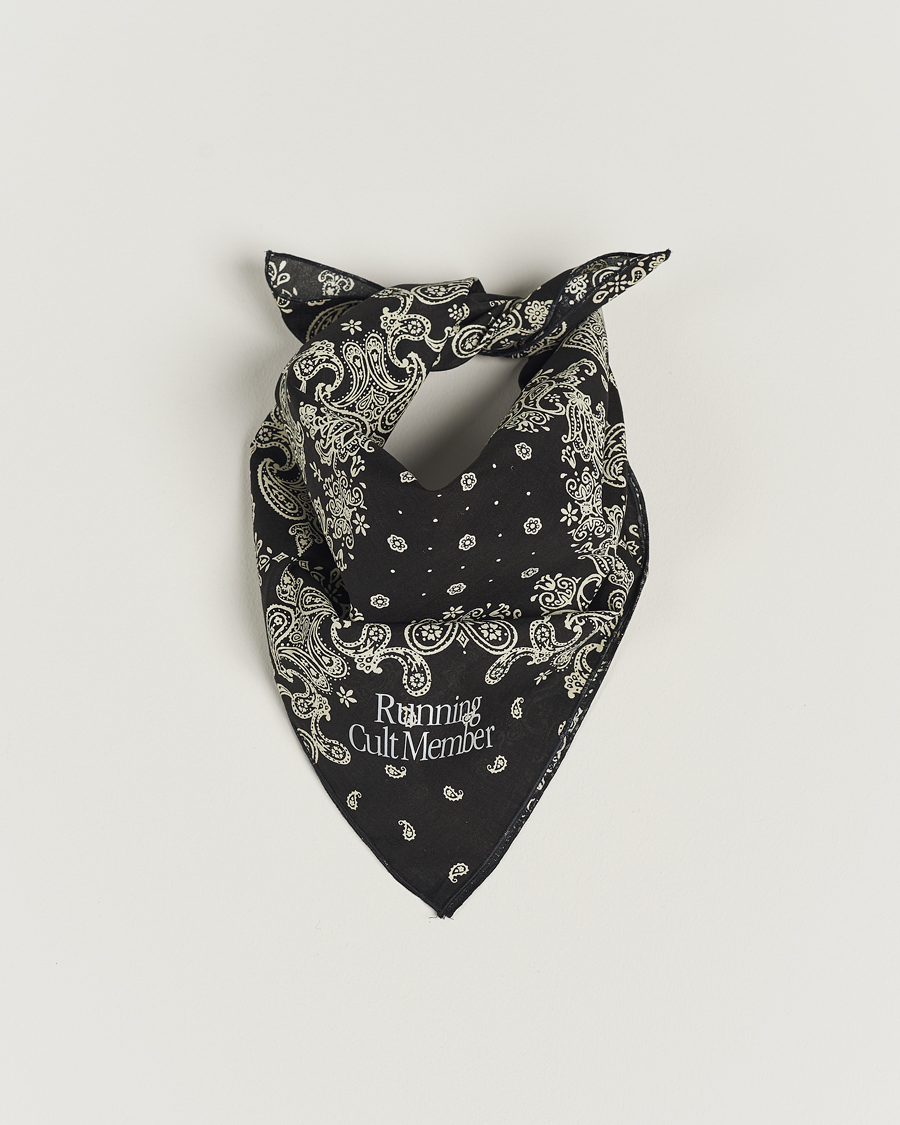 Herre | Satisfy Japanese Cotton Bandana Black | Satisfy | Japanese Cotton Bandana Black