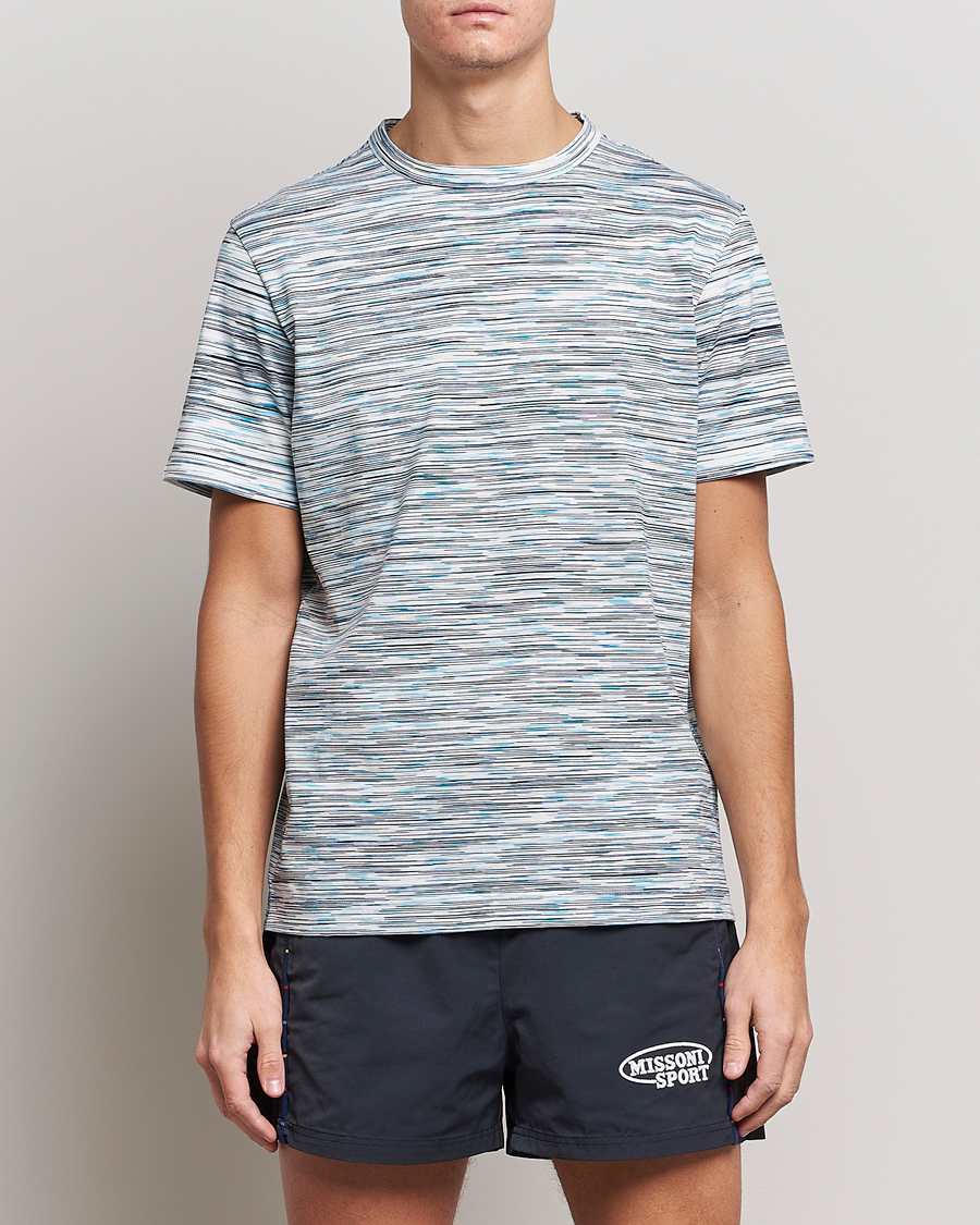Herre | T-Shirts | Missoni | Fiammato T-Shirt Light Blue