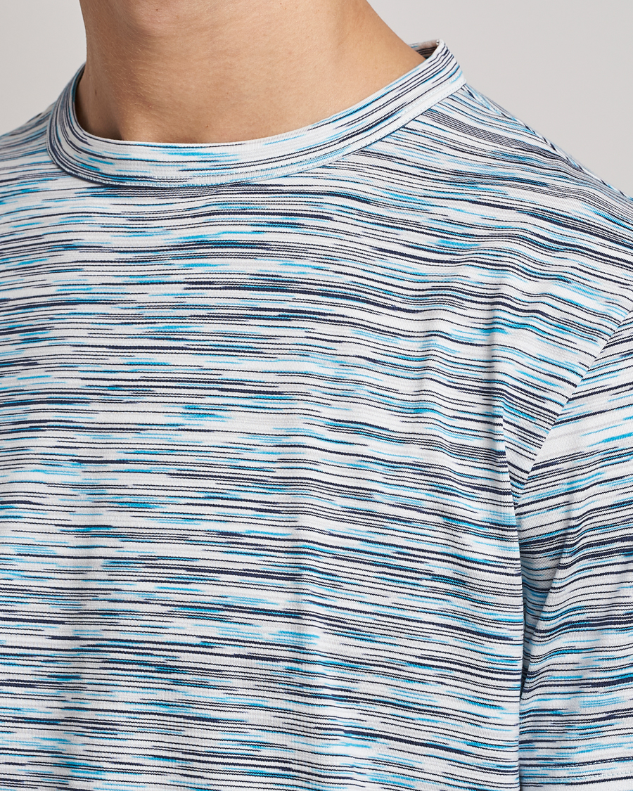 Herre | T-Shirts | Missoni | Fiammato T-Shirt Light Blue