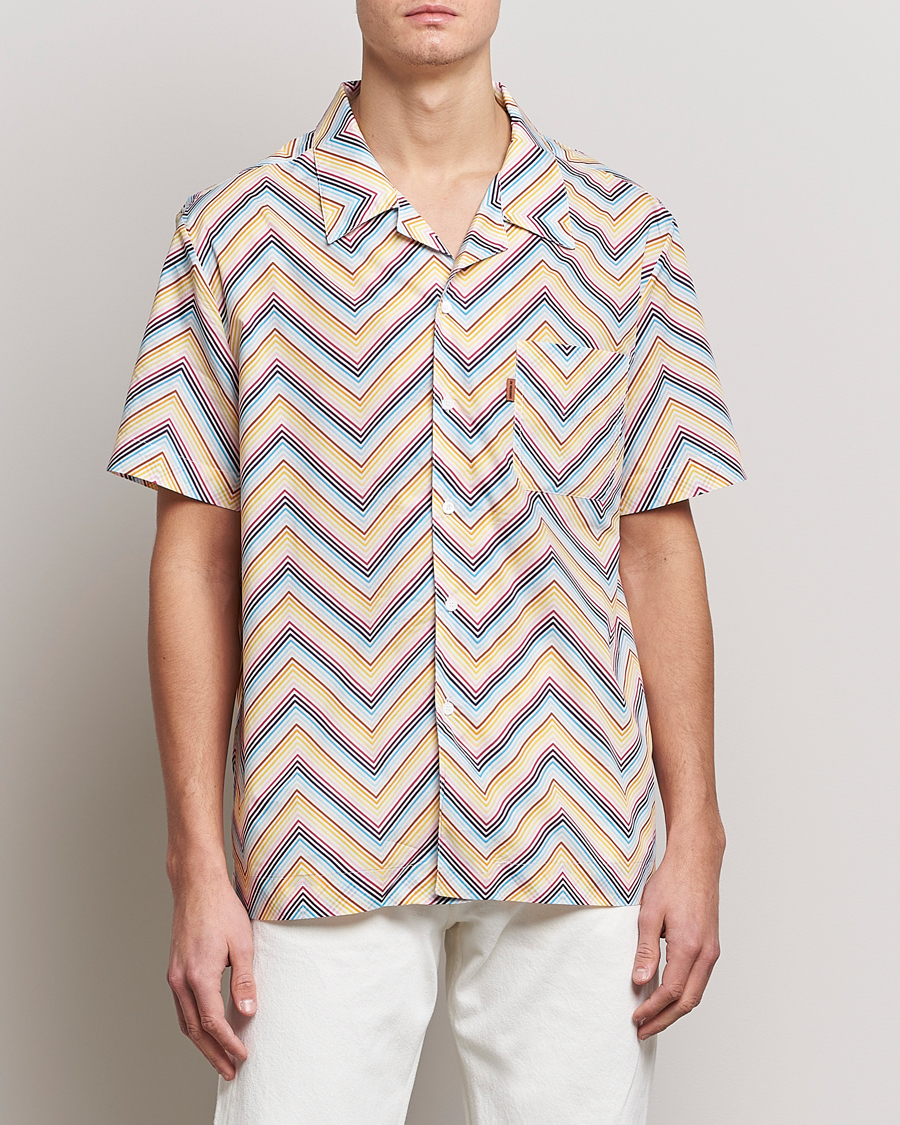 Herre | Kortærmede skjorter | Missoni | Zig Zag Short Sleeve Shirt Multicolor